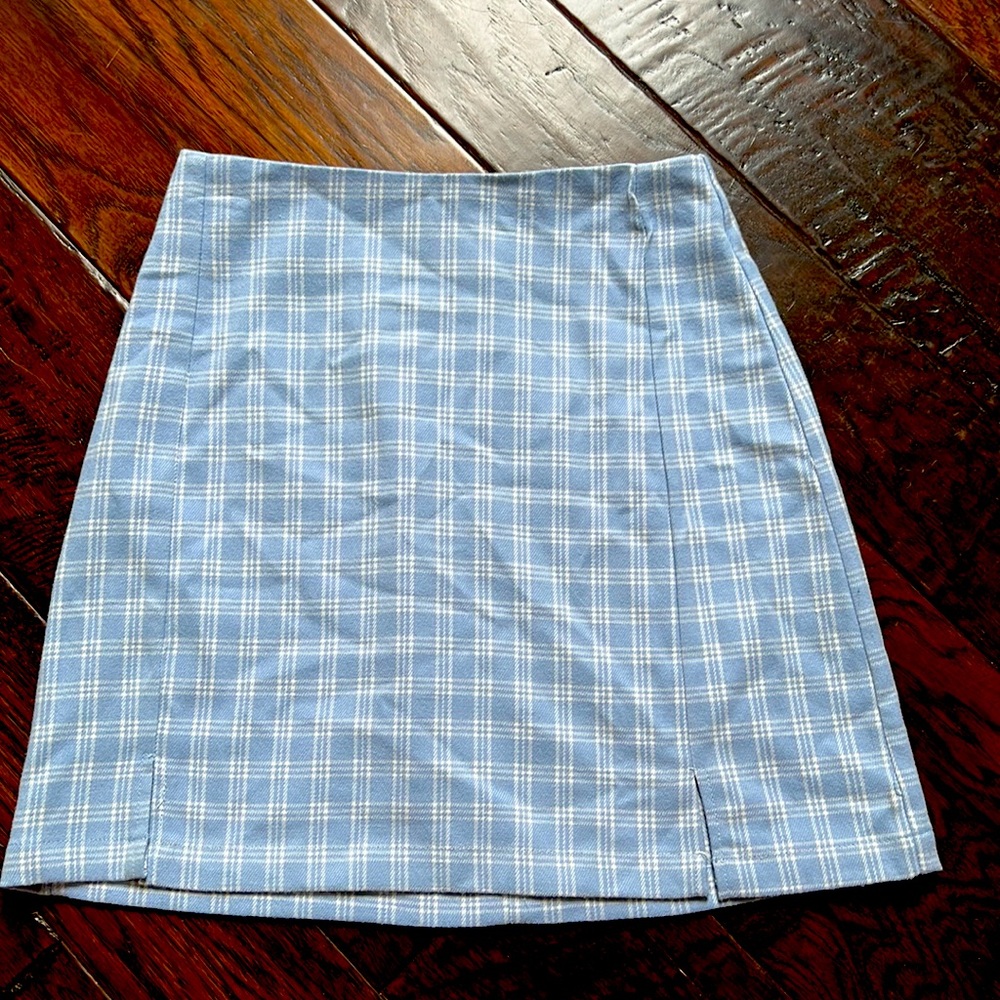 Flannel skirt